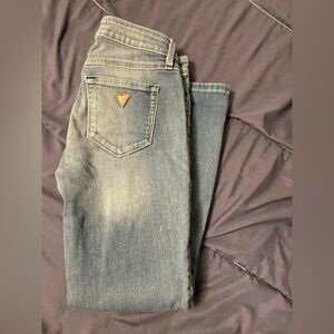 Women's Guess Blue Jeans cropped
